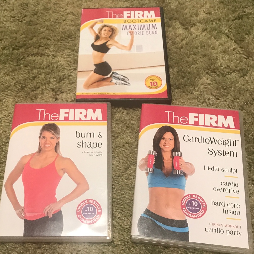 The Firm workout DVD's with FREE Kardashian DVD